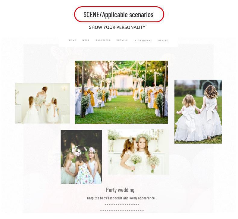 Bílé tylové květinové šaty úzkého střihu se středním rukávem