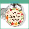 Cel mai Bun Profesor Din Toate Timpurile Breloc cu Scrisoare Pandantiv Decorativ Pentru Cadouri