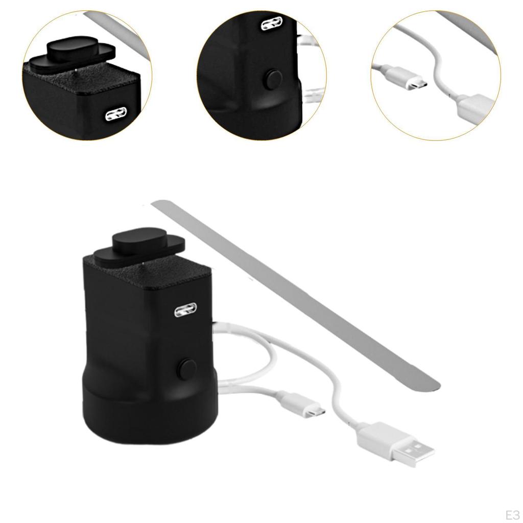 Fan for Table Food Quiet Portable Rechargeable Keep Away from Fly Tabletop Picnic Patio