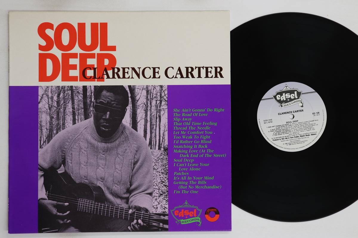 

LP Record CLARENCE CARTER - Soul Deep ED125 EDSEL 1984 UK Blues Used