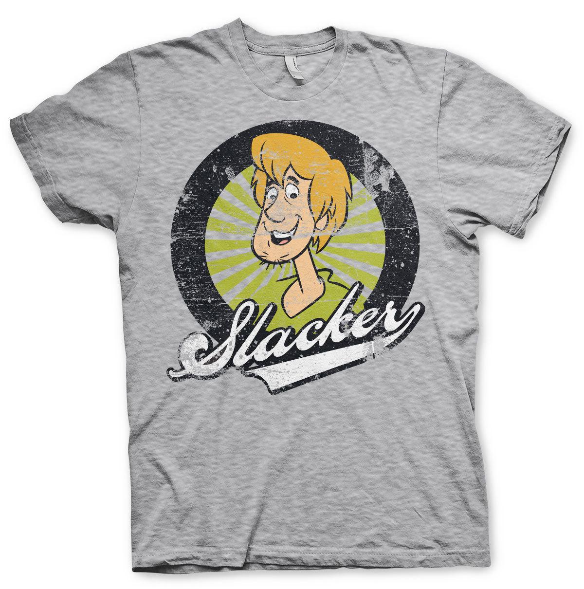 Officially Licensed Scooby Doo Shaggy The Slacker Men s T-shirt S XXL- XXXL