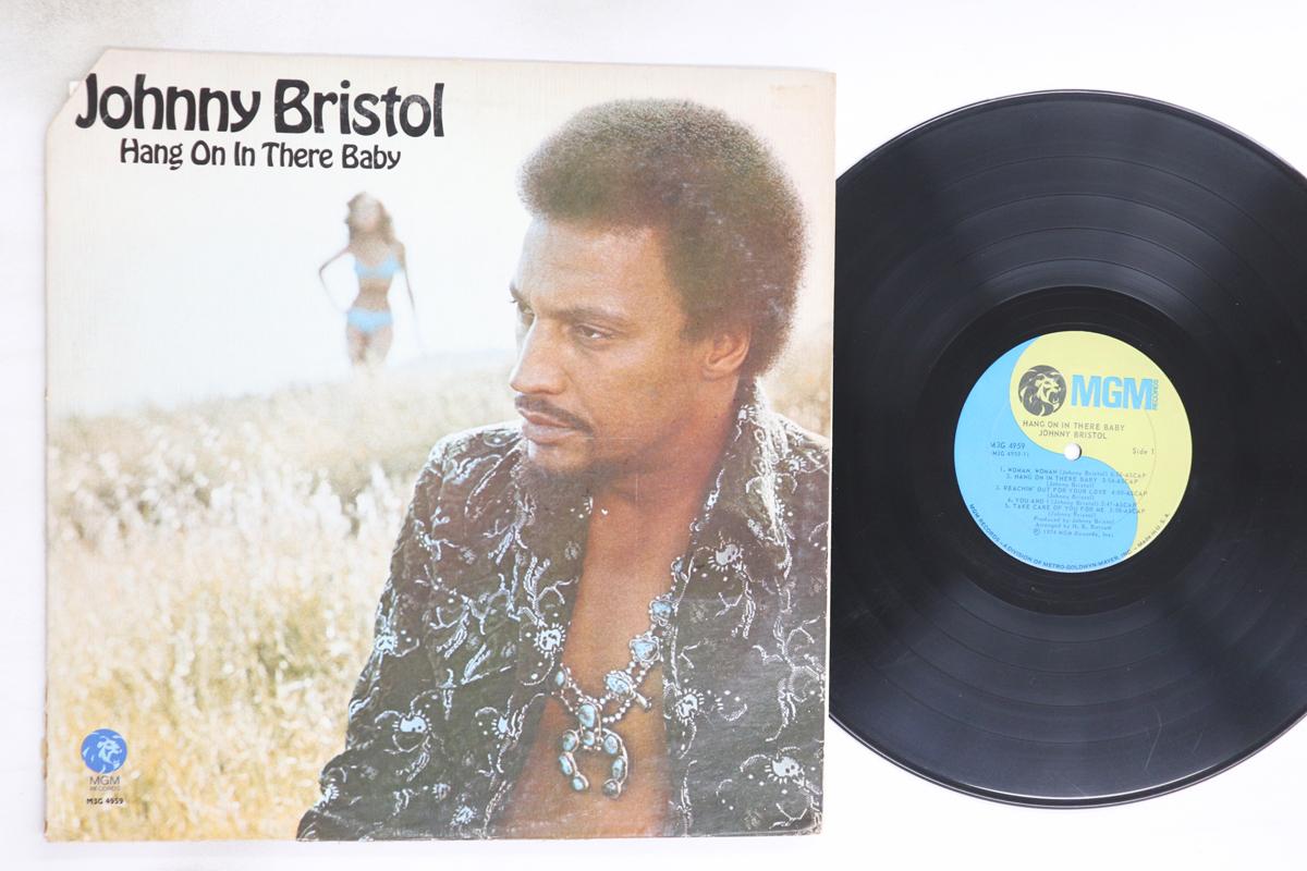 

LP Record JOHNNY BRISTOL - Hang On In There Baby M3G4959 MGM 1974 US Soul/Funk Used