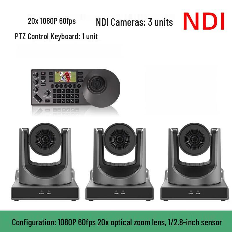 HAPINYUXV4K NDI PTZ AI Tracking Conference Camera (CN version)