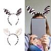Zebras Hairbands Festive Photo Props Halloween Ear Headbands Party Headpiece Fun Headbands for Music Festivals