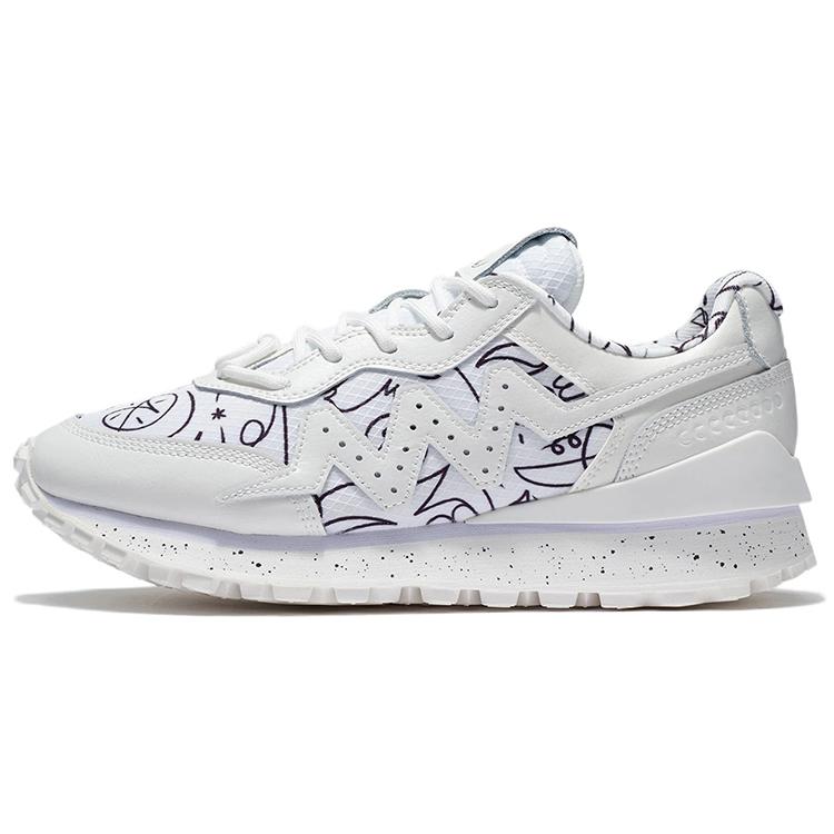 

DFT x Li Ning 001 Wade Slip Resistant Abrasion Resistant Low top Sports Casual Shoes Women s White Black ABCS002-10 35.5
