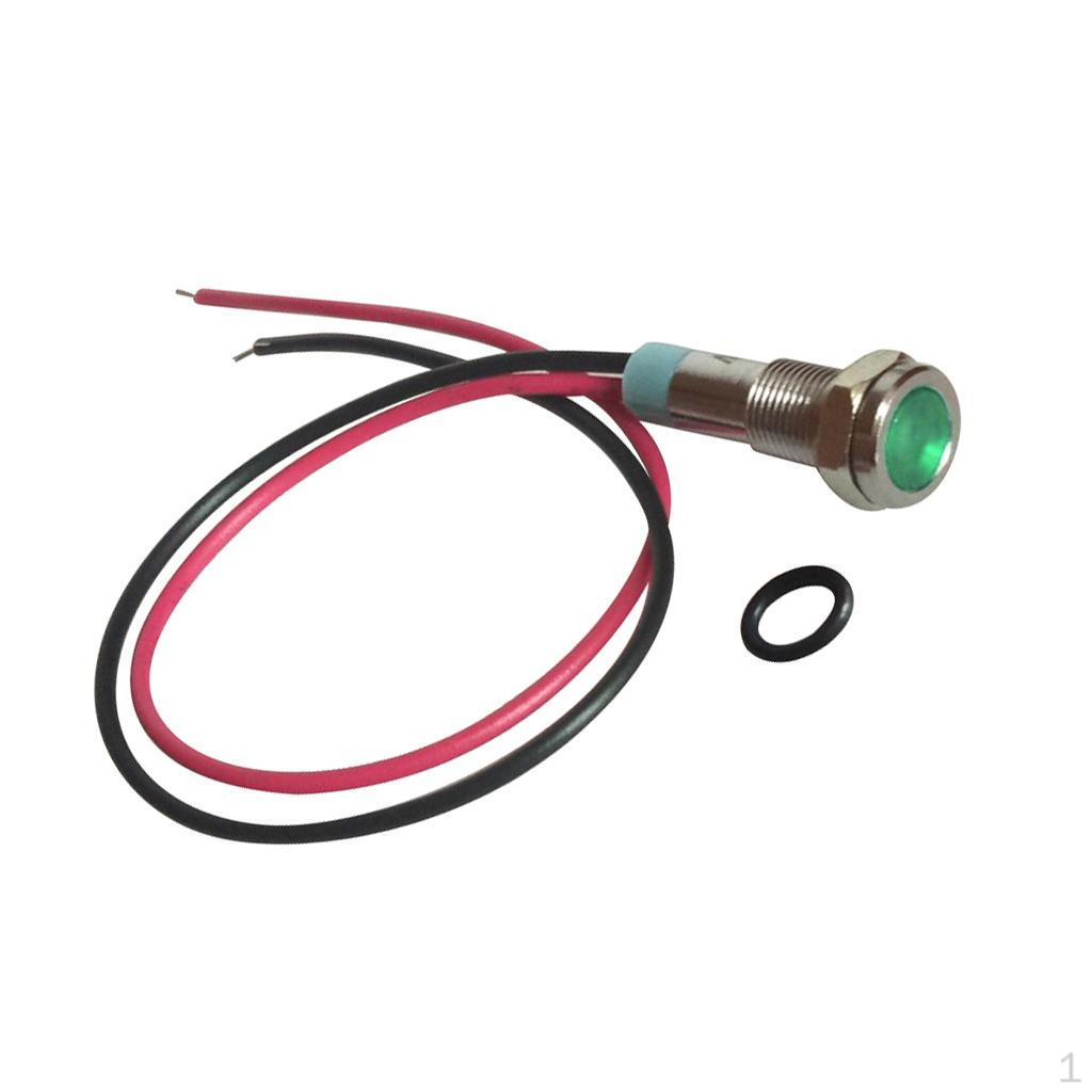 

Indicator 6mm 3V Light Panel Signal Bulbs Lamps зелений