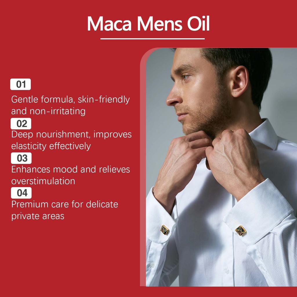 Men's Care Serum Oil 10ml, Massage Serum Oil, Energy-boosting And Long-lasting Moisturizing Oil