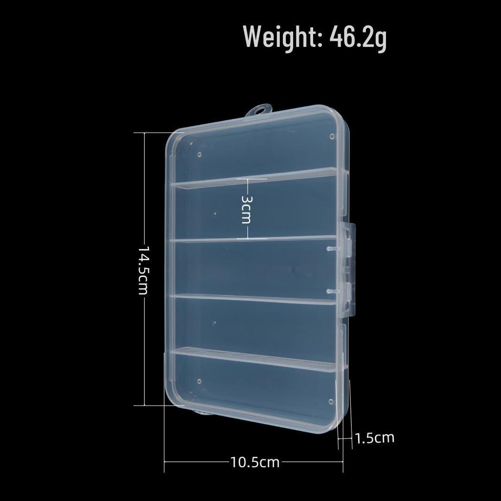 Scatola Porta-Esche e Amo Multifunzione Portatile per Accessori da Pesca