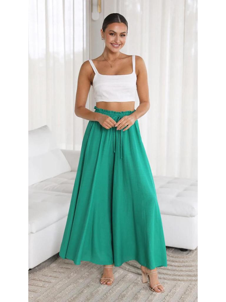 2024 Spring/Summer Women's Casual Wide-Leg Loose Fashion Pants