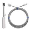 GAONA Pipe Cleaner with Brush, 5m, GA-KK012, Silver