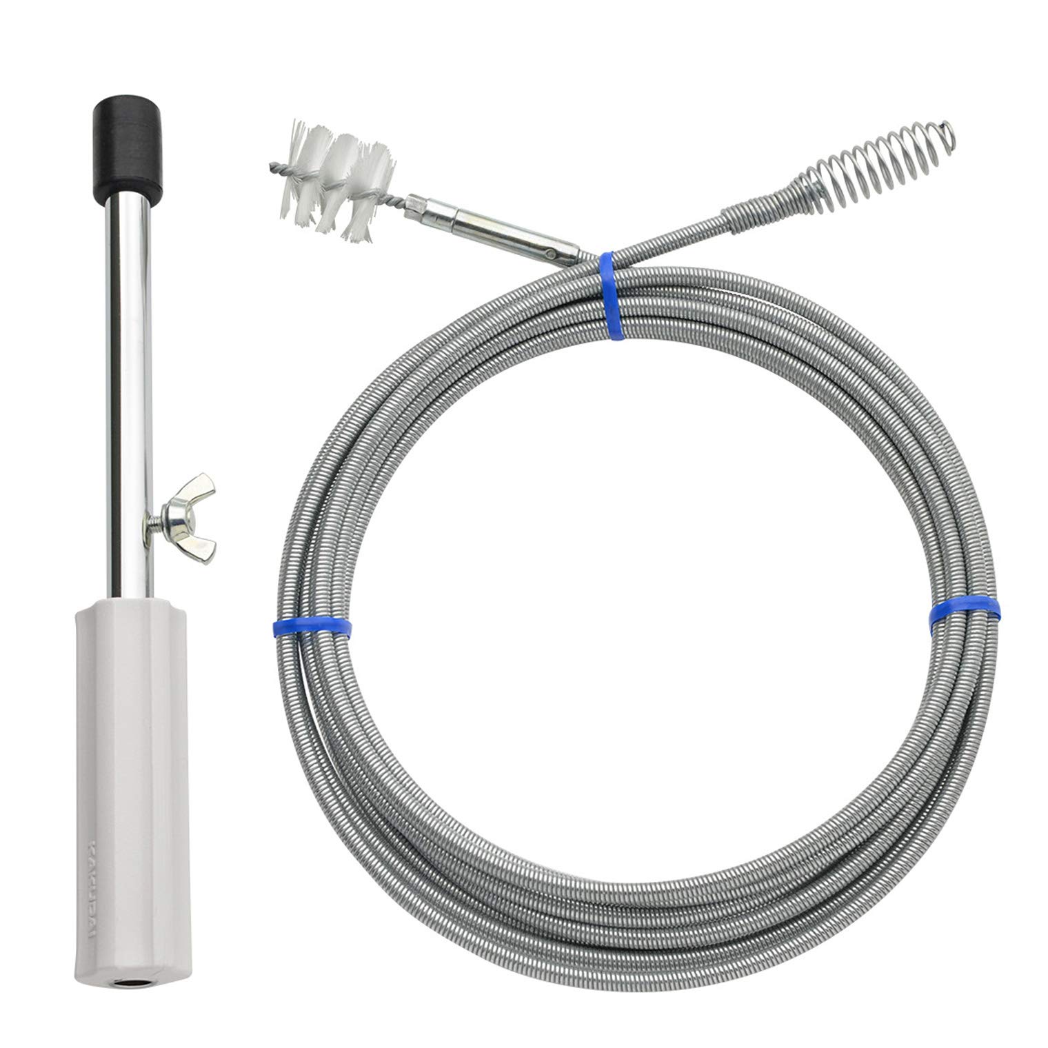 

GAONA Pipe Cleaner with Brush, 5m, GA-KK012, Silver