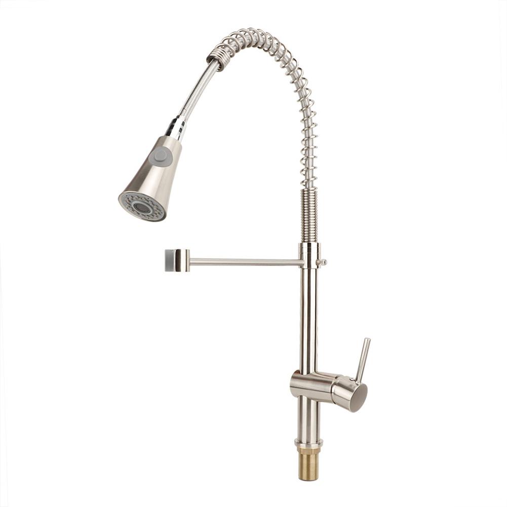 Frühling Einhebel Ausziehbar Küchenspüle Wasserhahn (G1/2" Standard)