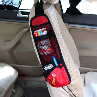 Car Front Seat Side Storage Bag Multifunctional Storage Mobile Phone Hanging Bag Practical Car Storage Bag Car Storage Net