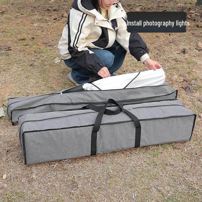 Cationic Rectangular Outdoor Storage Bag for Canopy, BBQ Stand, Waterproof Light Tripod Dust Cover