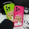 Colorful Floral Soft Phone Case for Apple 12/13/14/15 Pro Max — Full Coverage, Drop-proof, Creative Design