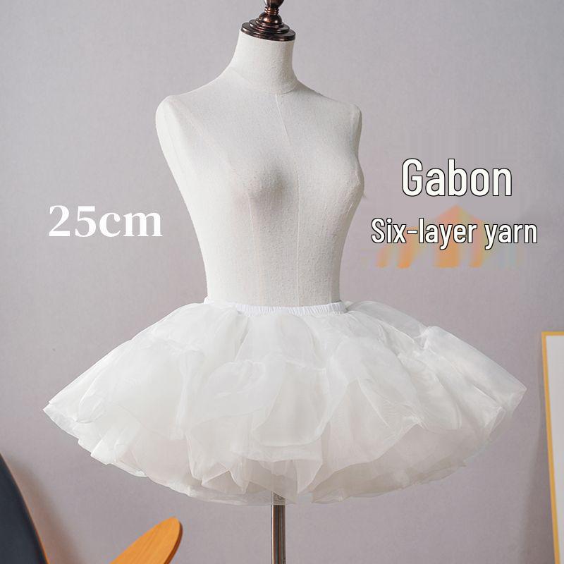 Everyday Lolita Soft Tulle Mini Petticoat – 35CM Boneless Support for Cosplay