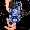 Nazar Boncugu Evil Eye Phone Case PC+TPU For IPhone 15 16 17ProMax 13 16 11 12 14 Pro Xs Max Mini Xr X Plus Cover