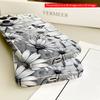 Black & White Daisies and Butterflies Brick Wall Phone Case All Inclusive Film Hard Phone Case, Compatible with iPhone 18 Pro Max 17 16 15 14 13 12 11