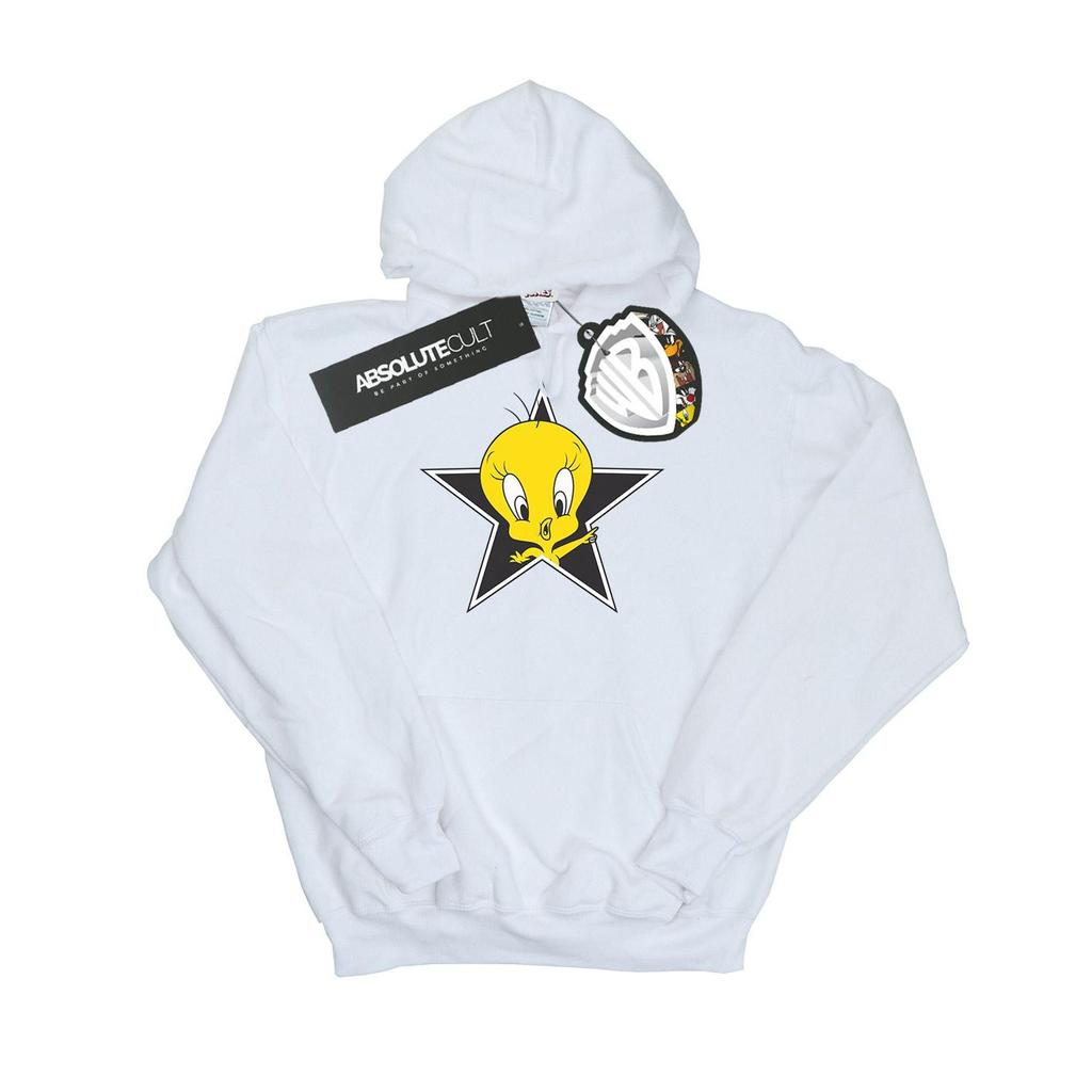Looney Tunes Womens/Ladies Tweety Pie Star Hoodie