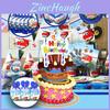 Super Wings Party Supplies Ultimate Birthday Tableware Plates Cups Banner Tablecloth