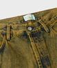 Aries (U) Acid Wash Batten Jean Gold