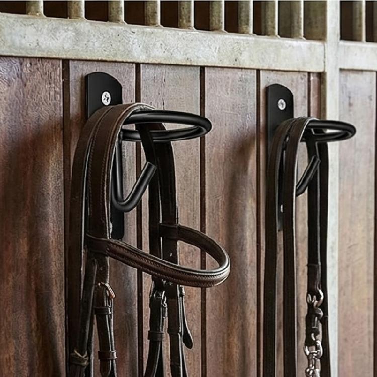 Mehrzweck-Eisen-Aufhängehaken Schwerlast-Wandmontierter Futtereimerhalter Stabile Eimerhaken mit Schrauben Langlebig