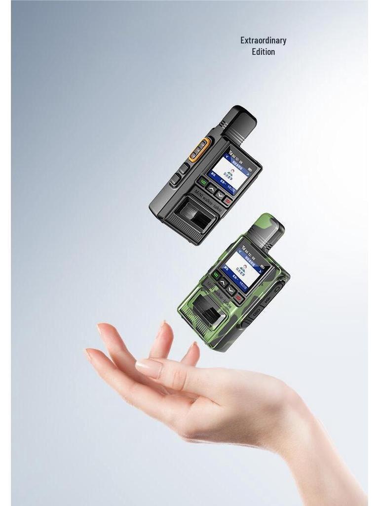 National Ultra-Thin Walkie-Talkie with Unlimited Range for Construction Sites