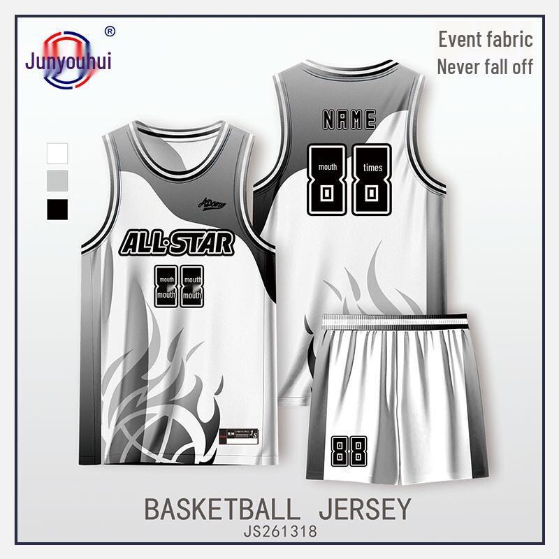 

Унисекс Набор баскетбольных джерси с цифровой печатью XL