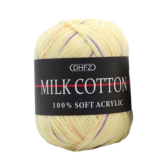 Gomitolo di Filato Multicolor 7,7 Iarde Filato in Fibra Acrilica Filato Colorato per Uso Artigianale per Lavorare a Maglia Uncinetto Maglioni Sciarpe Cappelli Bambole Artigianato Fai da Te