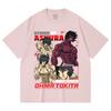 230 Gsm 100% Cotton Baki V5 Ohma Print Unisex Heavy Cotton T Shirt