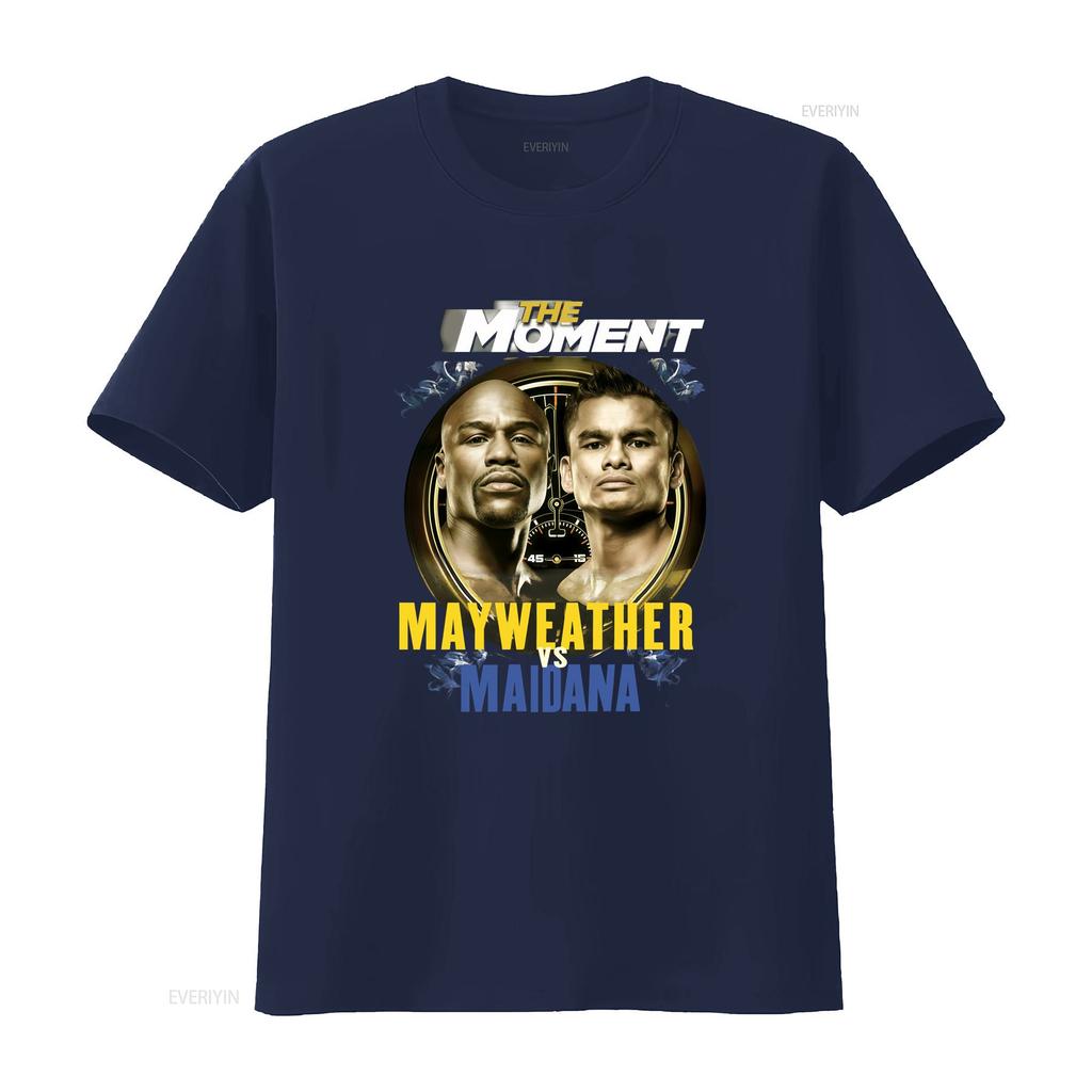 Alstyle Black T Shirt The MoUnisext MAYWEATHER Vs Maidana Boxing Match XL vintage Washed designer clothes Slightly Casual
