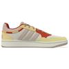 Adidas Neo Hoops 3.0 Leather Durable Low-Top Sneakers Women Sneakers White Yellow GZ9477