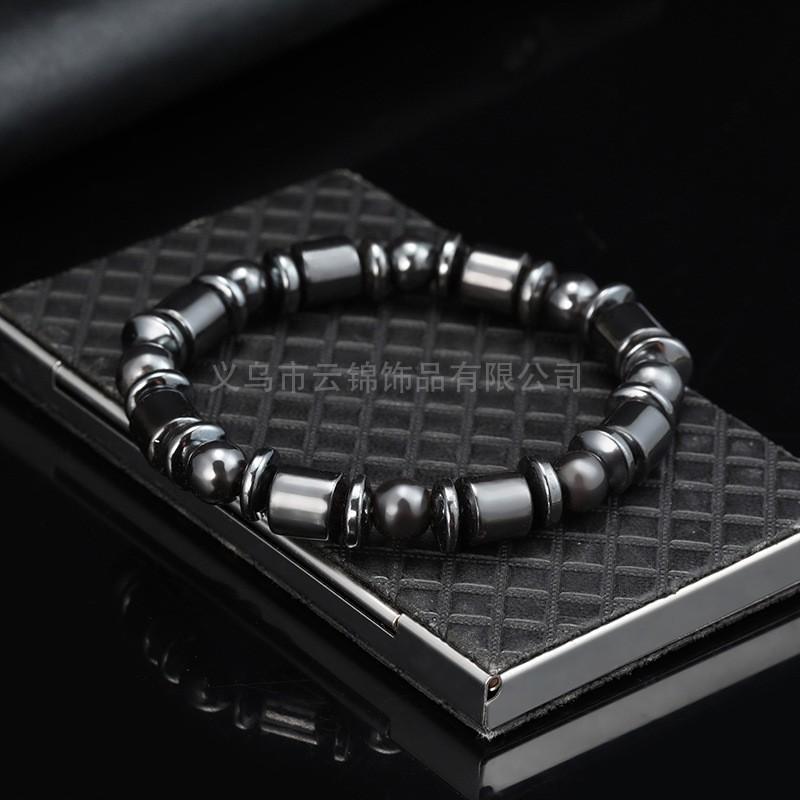 Yunjin Wunsch Heiß verkaufendes Armband, schwarzes Magnet 8cm Magnetarmband.