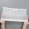 Men Boxer Underwear Mid-rise Elastic Waist Perspective Mesh Yarn Shorts Panties Ultra Thin Sexy Breathable Underwear