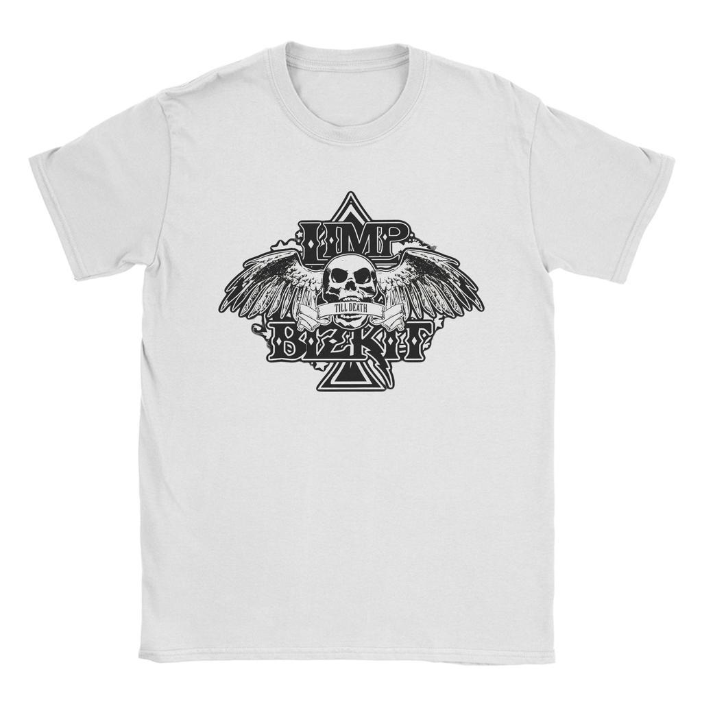 Music Rock Limp Bizkit Rap Unisex Unisex T Shirts Cool Tee Shirt Short Sleeve Crew Neck Tshirts Cotton Unique Clothes