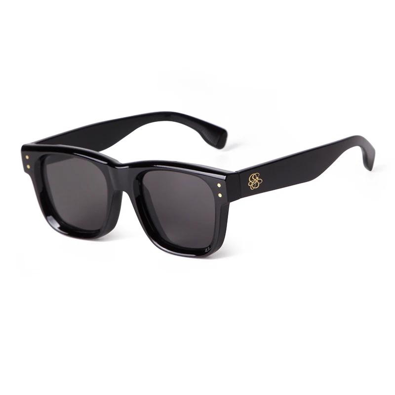 Classic Rivet Square Sunglasses Women Men Vintage Tortoiseshell Frame UV400 Protection Fashion Sun Glasses S24115