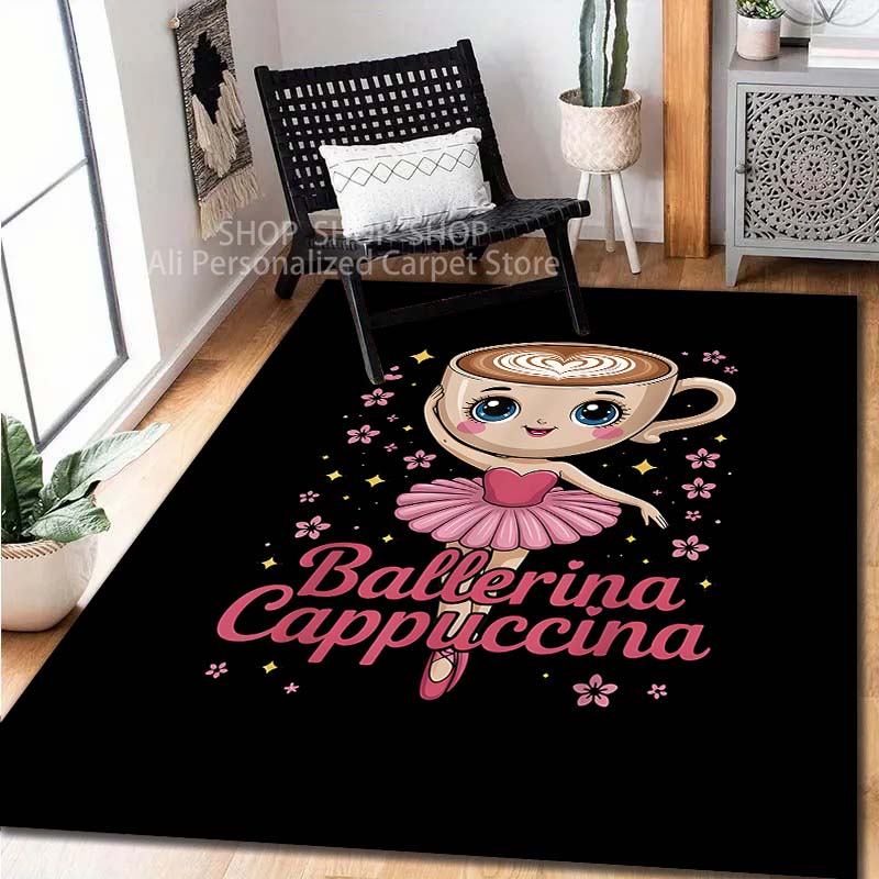 

6 Style Funny Virtual Italian Brainrot Pattern Carpet for Living Room Bedroom Sofa Home Decor Non-slip Floor Mat Large Size 40cm x 60cm