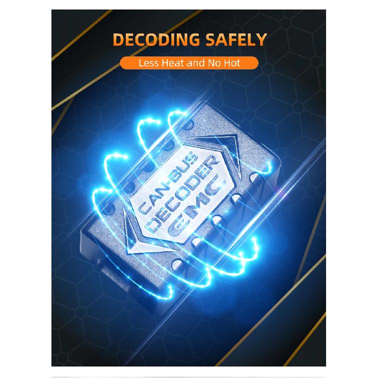 Universal Decoders For LED Bulb H4 H1/H3/H7 H8/H9/H11 9005/9006/9012 EMC Anti interference Canbus Error Small Size No flashing