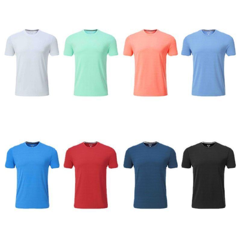 New Men'S Polo Shirt Made Of Pure Cotton With Dropped Shoulders High-Quality Loose Fit For Fitness Versatile For Daily Exercise Short Sleeved Casual