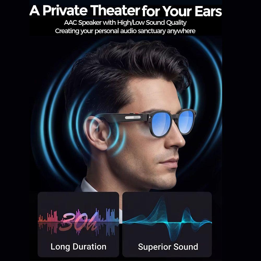 Real-time Translation AI Smart Glasses 2 in 1 Intelligent Eye Glasses Voice Call