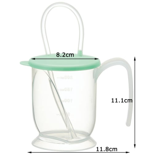 Skater Straw Cup, 280ml, for Seniors, Basic, KSNS1