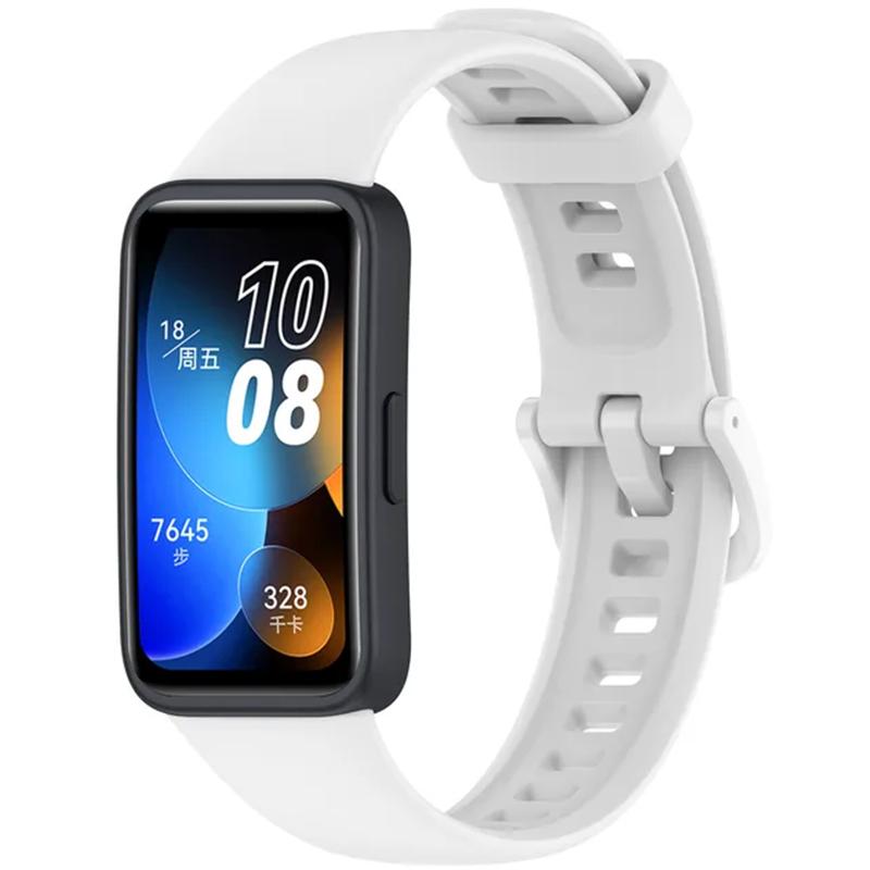 Silicone Strap for Huawei Band 8 Smart Watch Replacement Wristband Soft TPU Sport Bracelet for Huawei Band8 Watch Accessories