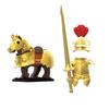 MOC Medieval Building Blocks Castle Knights Army Soldiers Warrior Accessories Warhorse Helmets Shields Armor Toy Gifts S036 DIY
