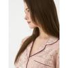 Lunaluz Women S Cotton Long Sleeve Collar Two Piece pajamaS Madel