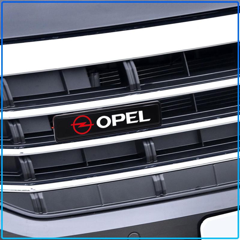 Car Decorative Light LED Front Hood Grille Emblem Badge Decor For Opel Astra C G H Insignia J K Zafira B Corsa Vectra C Corsa C