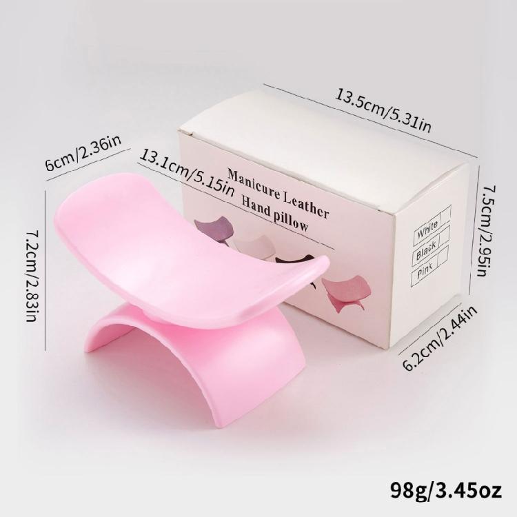 Manicure Nail Rest U-Shape Nail Arm Rest Nail Hand Rest ABS Nail Wrist Rest Manicure Arm Rest Stand