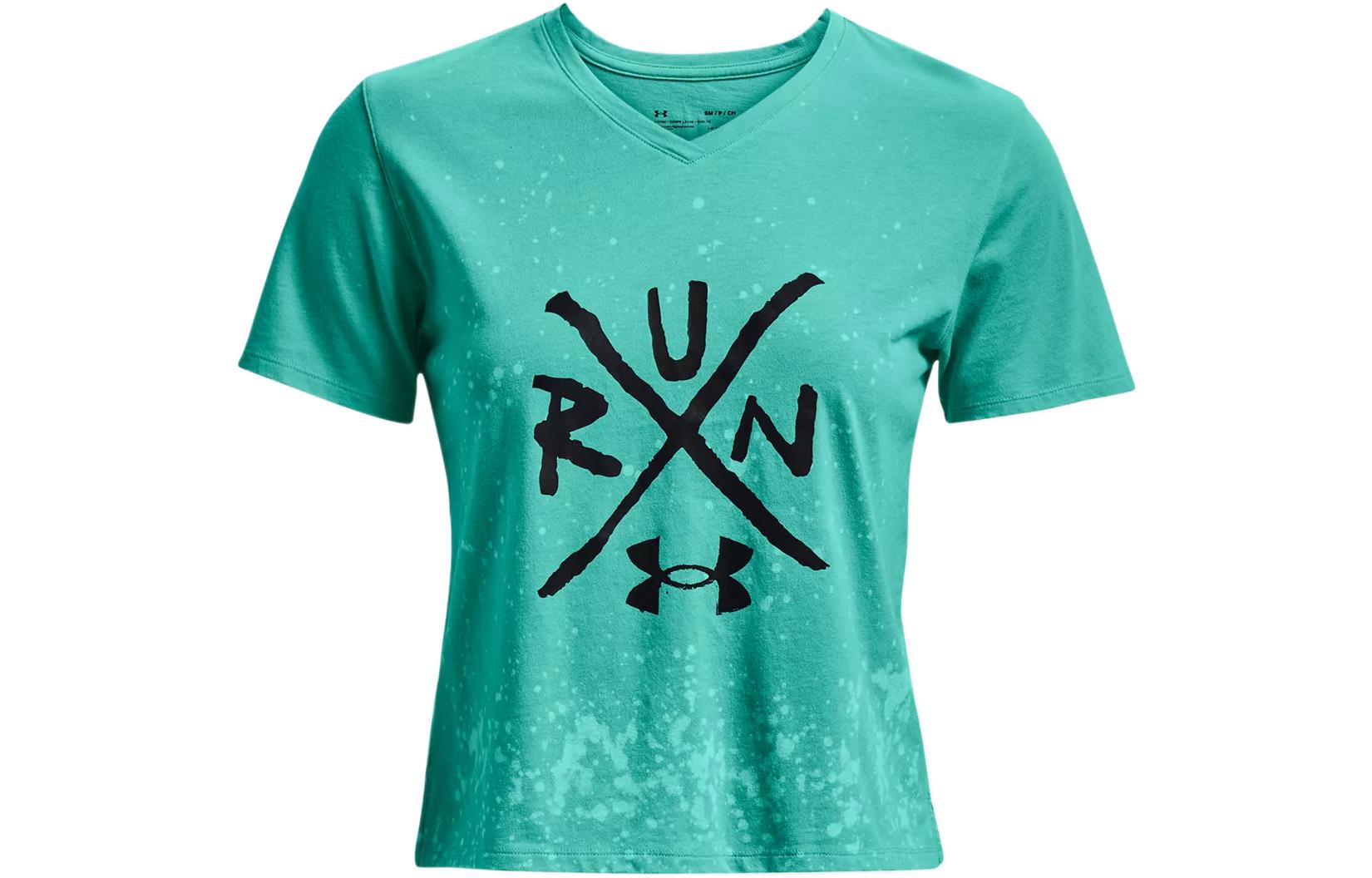 Under Armour T Shirt Women s Light Green 1370368-369 L