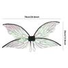 Cosplay Props Butterfly Fairy Wings Organza Role Play Elf Angel Wing Lightweight Sparkle Dress-Up Wings Costume