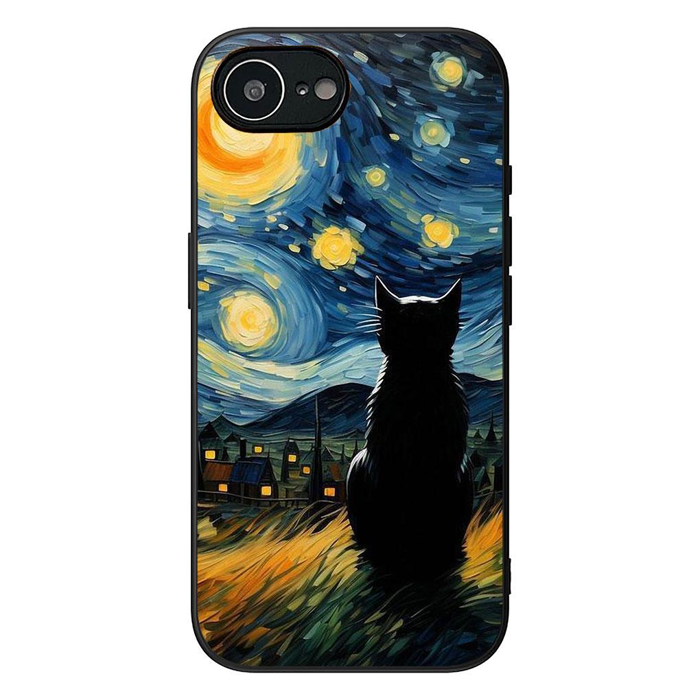Phone Cover for Xiaomi Poco C75 C65 C71 C85 X7 X6 X5 F7 F8 Ultra F6 Pro Casing Flexible Case Starry Night Van Sunflower Gogh
