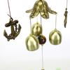 Crescent Bronze Alloy Wind Chimes Home Decoration Wind Bell Outdoor Yard Garden Living Room Wind Chimes